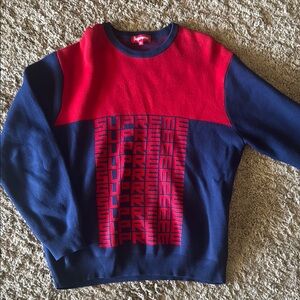 Supreme Logo Repeat Sweater